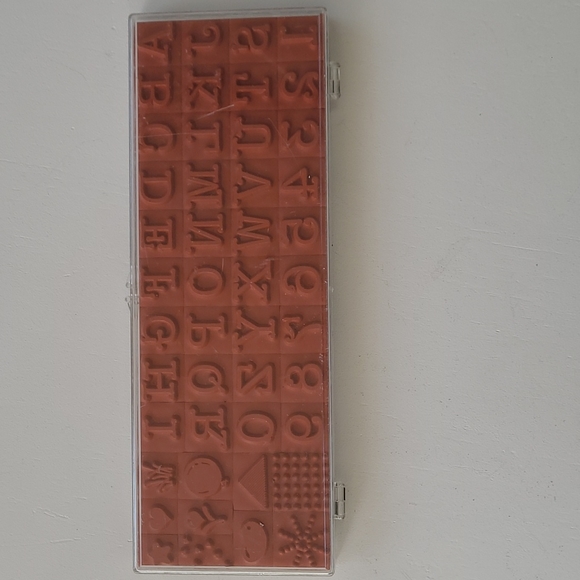 Print works alphabet stamps - Picture 6 of 7